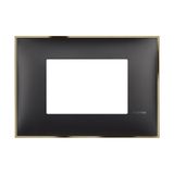 CLASSIA - COVER PLATE 3P BLACK GOLD