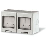 UNIBOX ENCLOSURE 4 GANG 2 WAY