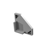 GRAZIA 10 EDGE Endcap aluminium