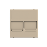 N2216.4 CV Cover plate Data connection Champagne - Zenit