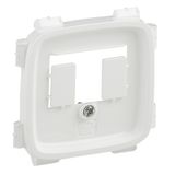 Cover plate Valena Allure - TAE/TDO socket cover - white