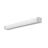 Wall fixture IP44 Lungo LED 11.5 LED warm-white 3000K Chrome 1085