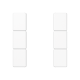 Cover kit 3-gang, complete A503TSAWW