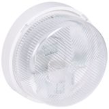 Bulkhead light - IP 44 - IK 07 - round - B22 - polycarbonate diffuser