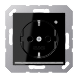 Schuko socket with LED pilot light A1520-OSWLNW