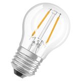 LED Retrofit CLASSIC P DIM 2.8W 827 Clear E27