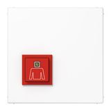 Signal device Alarm button/dis. WC c.s.,wh.