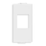 RJ45 Keystone adaptor white