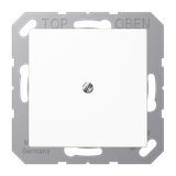 Cable outlet w.centre plate and insert A590BFAWW