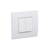 LL - 1 way switch 1P 16A 1m white