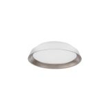 Triac Dimmable Sandy White Outside  Coffee Inside   Aluminium & Acrylic  LED 30 Watt 230 Volt  1665Lm 3000K IP20   D: 45 H: 9.5 cm