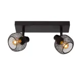 Lucide MAREN - Ceiling spotlight - 2xE14 - Black