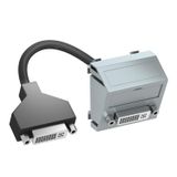 MTS-DVI F AL1 Multimedia support, DVI with cable, socket-socket 45x45mm