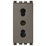 2P+E 16A P17/11 outlet Metal