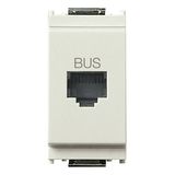 BUS RJ11phone jack white