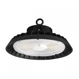 PLATEO 4 HIGH BAY 200W-150W-100W NW 230V 90DEG IP65 IK09 280X145MM BLACK 5Y WARRANTY WITH POWER CHANGE 0-10V