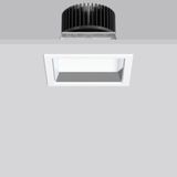 QUARDO, 19 W, 2400 lm, 840, white, on/off Recessed downlights, L 176 B