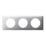 PLAQUE N3 3 POSTES (6 MOD) ALUMINIUM D IY