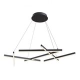 Modern Line Pendant Lamp Black