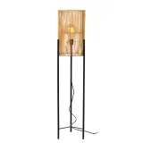 Lucide JANTINE - Floor lamp - Ø 30 cm - 1xE27 - Light wood