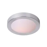 FRESH Ceiling Light IP44 2xE27 D35cm Brush Alu