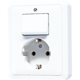 Combination SCHUKO® socket / 1-gang 5576EUWW