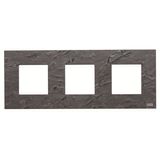 N2273 PZ Frame 3-gang / 2+2+2-modules - Noble - Slate