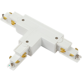 Primo Three Circuit T Connector Right Earth Inside White