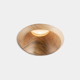 Downlight Play Raw Walnut 12.5W TW 2700K-6500K CRI 90 19.9º DALI DT8 Walnut wood IP54 972lm