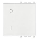 Button 2M O/I symbol white