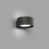 QUART LED DARK GREY WALL LAMP