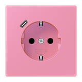 SCHUKO socket with USB type C LC4320C LC1520-18C246