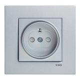 Novella-Trenda Silver Two Gang UPS Socket CP