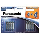 PANASONIC Evolta Alkaline LR03 AAA BL4+4