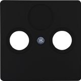 Antenna cover plate for antenna socket T