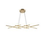 Modern Halo Pendant lamp Brass