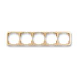 3901A-B50 D Cover frame 5gang, horizontal ; 3901A-B50 D