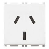 2P+E 20A Argentinian SICURY outlet white