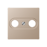 Centre plate for TV-FM-SAT socket A561PLTVCH