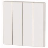 4-fold, rocker, alpine white, matt