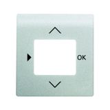 6435-783 CoverPlates (partly incl. Insert) carat® Aluminium silver