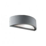 Wall Lamp Aluminum Silver Rhodes