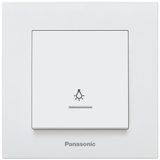 Karre Plus White Illuminated Light Switch