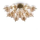 Modern Bolla Ceiling Lamp Brass