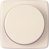 Dimmer cover for push dimmer