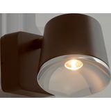 Wall fixture Drone Single LED 7W 2700K Brown 350lm