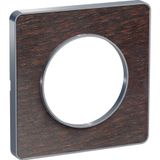 ODACE TOUCH AFDEKRAAM 1V WENGE/ALUMINIUM