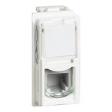 L.NOW - RJ11 JACK TYPE K10 WHITE