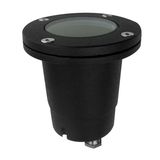 Recessed uplighting IP65-IP67 Tidian Ø98mm GU10 50W Black 525lm