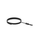 UNIPRO WL40 B Ø1,5 mm wire with loop, length L=4,0m, black